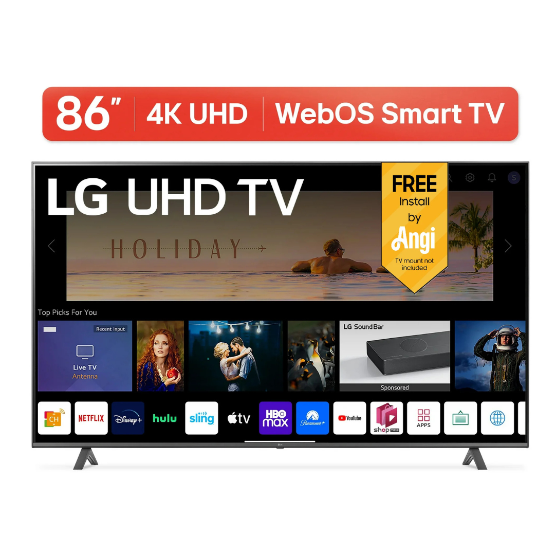 LG 86UQ7070ZUD 86" 4K Ultra HDR Smart LED WebOS TV