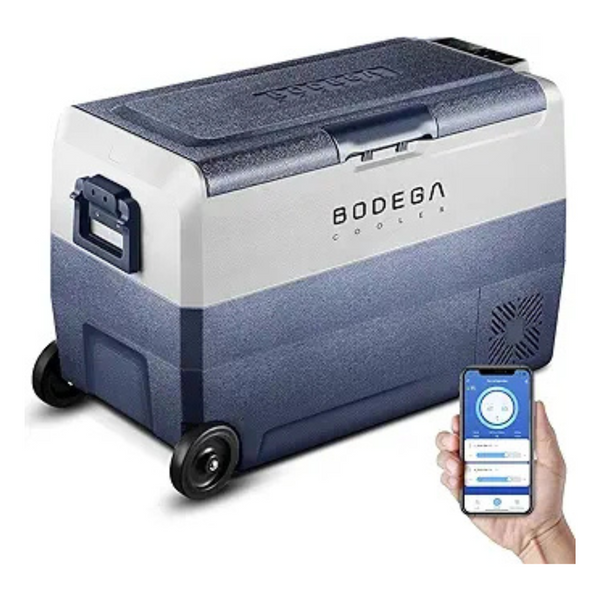 Bodega Portable 12 Volt 53 Quart Car Refrigerator With Dual Zone