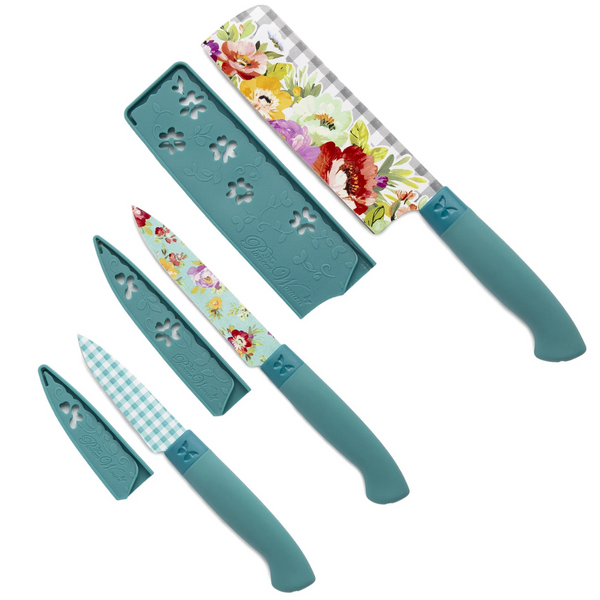 3-Piece The Pioneer Woman Stainless Steel Knife Set (Sweet Romance)