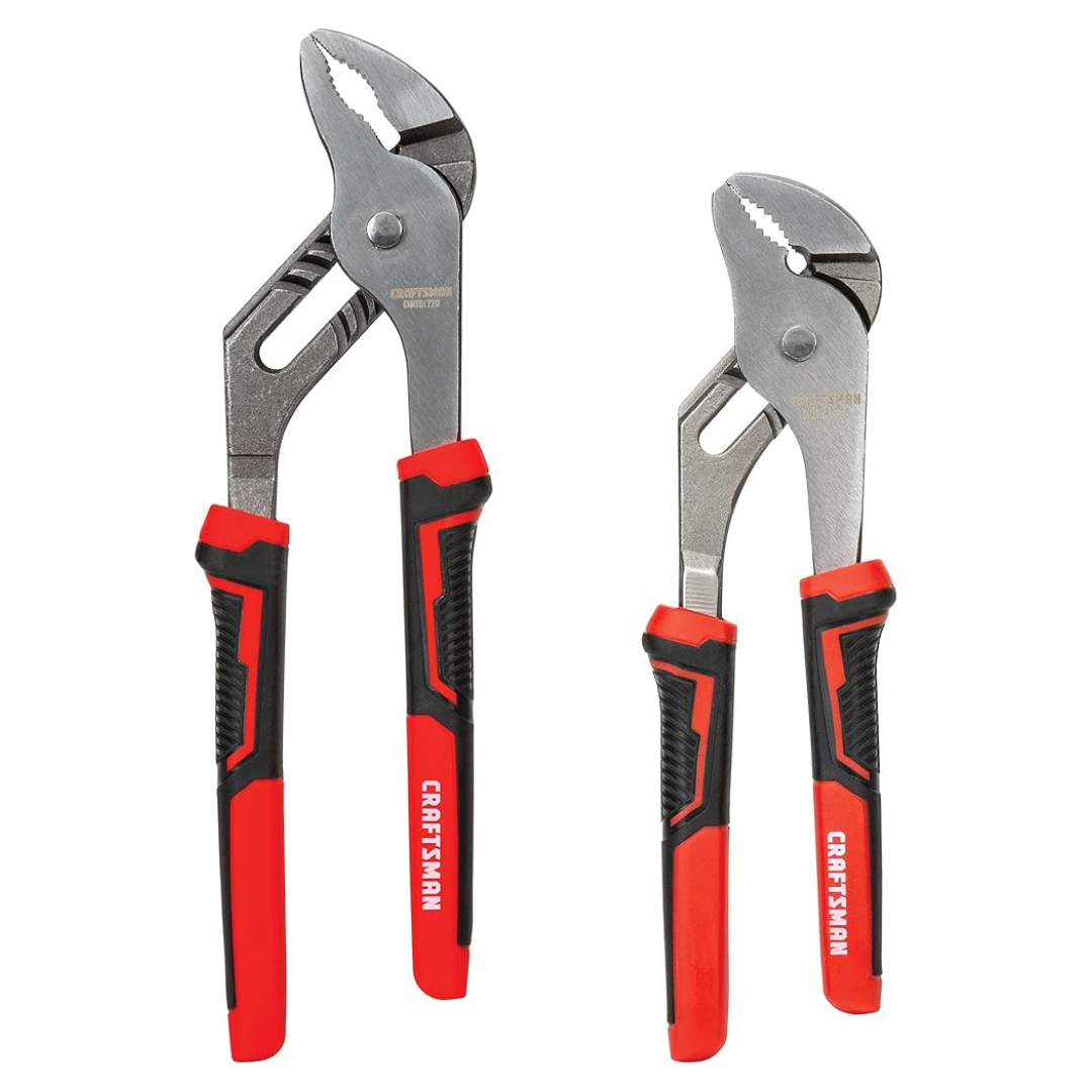 2-Piece Craftsman Pliers 8" & 10" Groove Joint Set (CMHT82547)