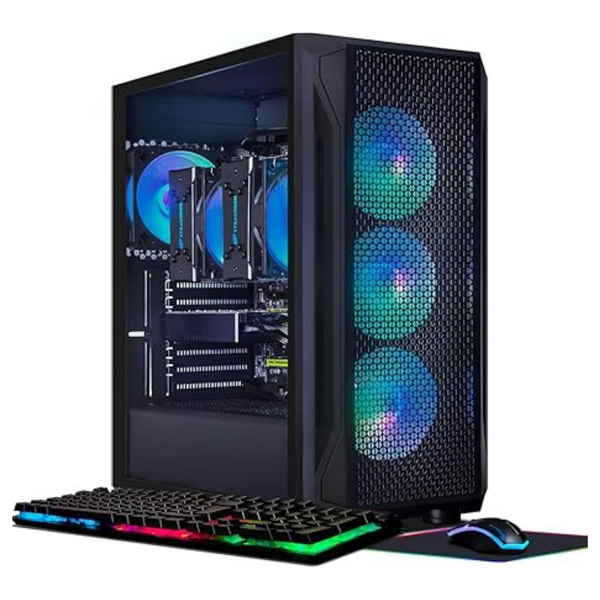 STG USA STGAubron Gaming Desktop (i7 Xeon E5 / 16GB RAM / 512GB SSD / 8GB Radeon RX 580)