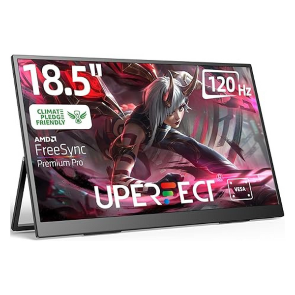 Uperfect 185T05 18.5" Portable FHD 120Hz HDR IPS Freesync Gaming Monitor