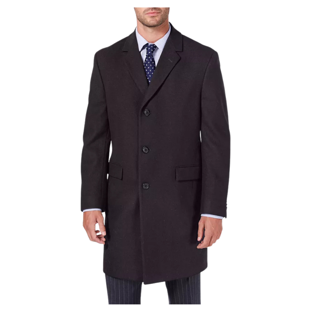 Nautica Men's Classic-Fit Batten Overcoat