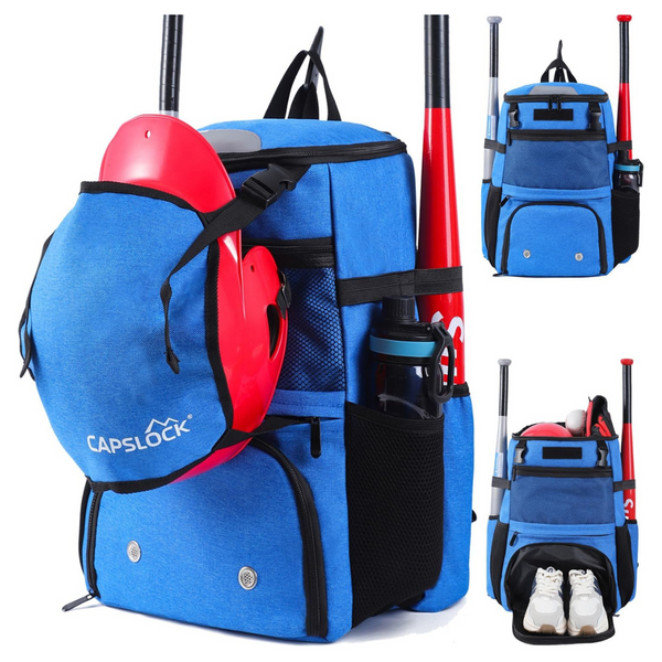 Lightweight Baseball Backpack With Shoes Compartment