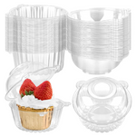 Clear Dessert Container, 100 Ct