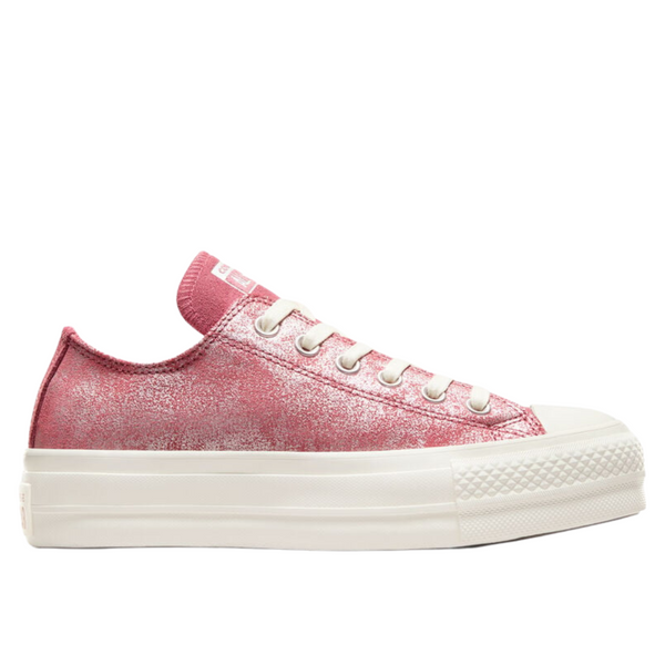 Converse Women's Chuck Taylor All Star Lift Platform Suede Shimmer Shoes