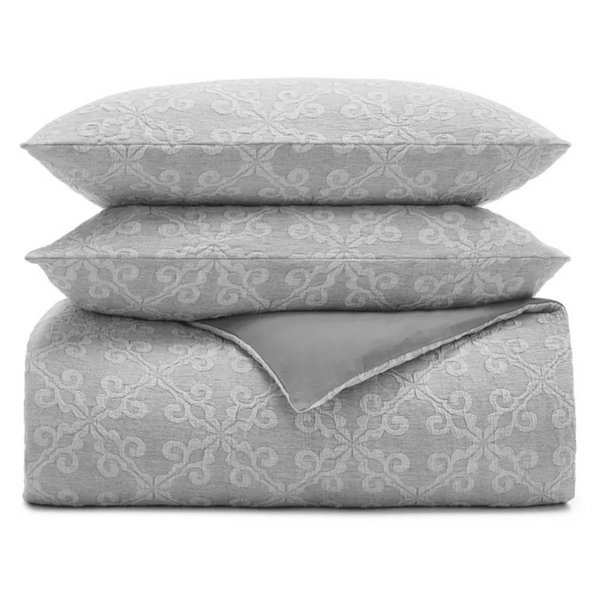 Charter Club Damask Designs Woven Tile 2-Piece Comforter Set