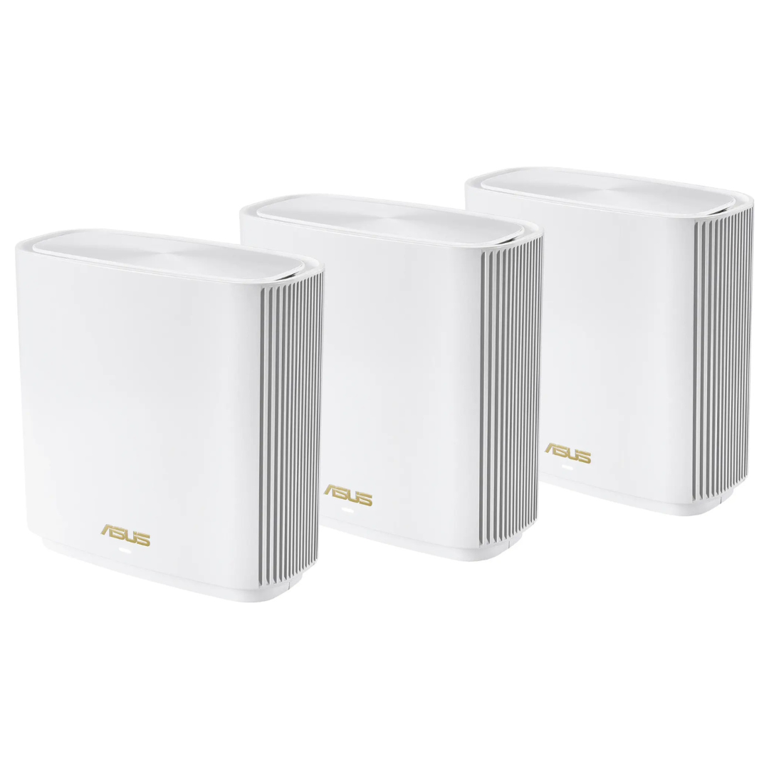 3-Pack ASUS ZenWiFi Tri-band Mesh WiFi 6E Router (AXE7800)