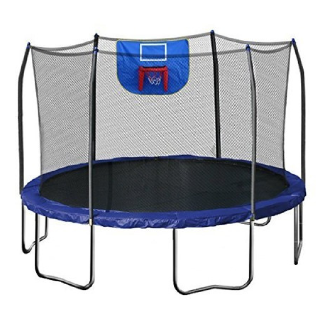 Skywalker Trampolines 12-Foot Jump N Dunk Trampoline