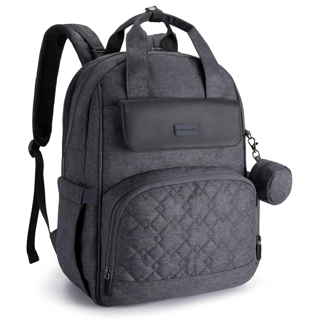 Large Travel Diaper Backpack With Portable Changing Pad