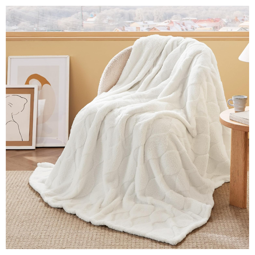 Bedsure Super Soft Cozy Throw Blanket (50" x 60")