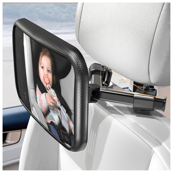 360-degree Rotation Quick And Easy To Install Baby Car Seat Mirror