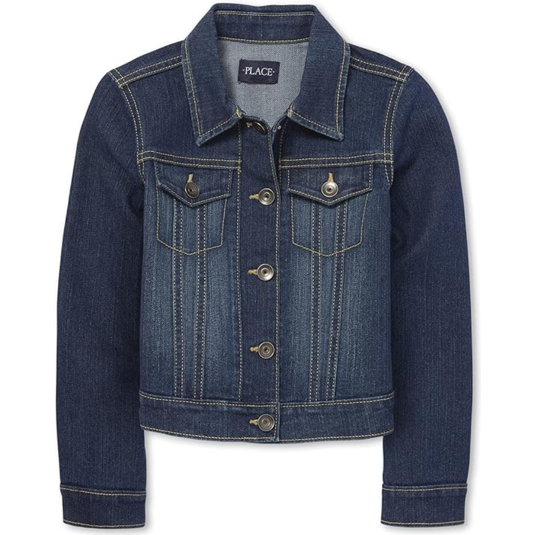 The Children's Place Girls Basic Denim Jacket