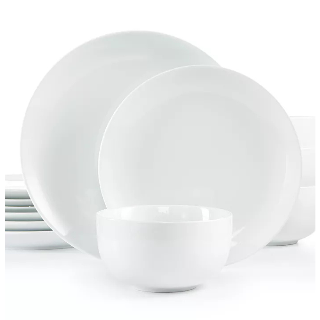 12-Piece The Cellar Coupe Dinnerware Set