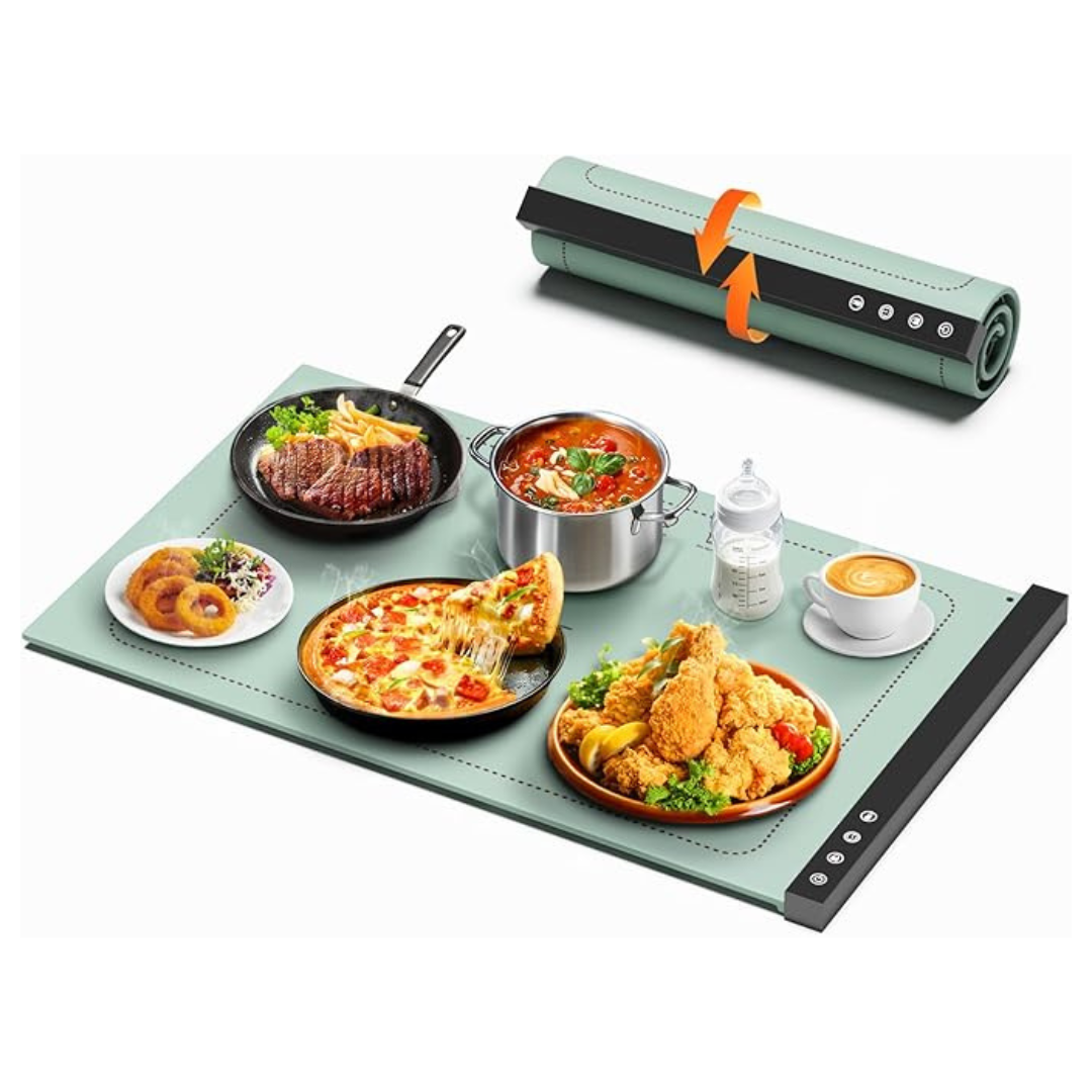 Full Surface Rapid Heating Rollable Food Warmer Mat