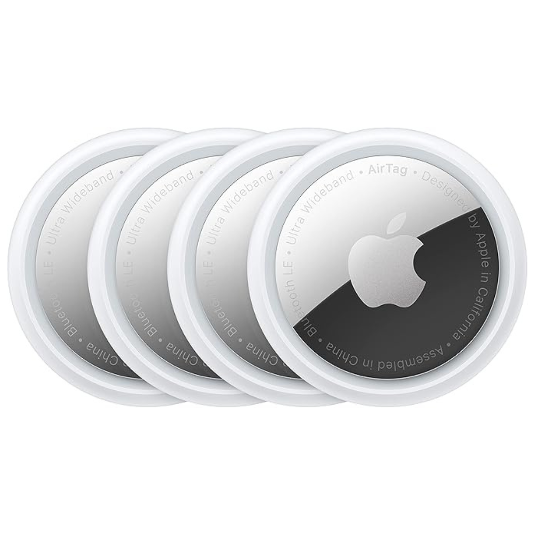 4-Pack Apple AirTags Sleek Tracker Devices (MX542AM/A, 2021)