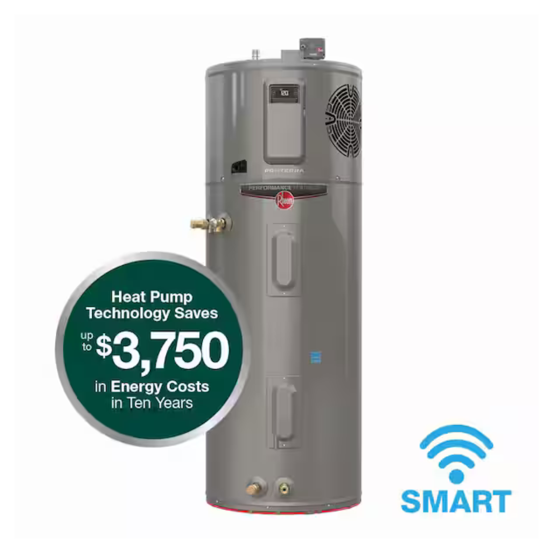 Rheem ProTerra 50 Gal. 10-Year Hybrid Heat Pump Smart Electric Water Heater