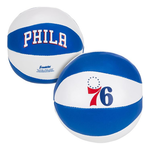 2-Pack Franklin Sports NBA Philadelphia 76ers Toy Basketballs