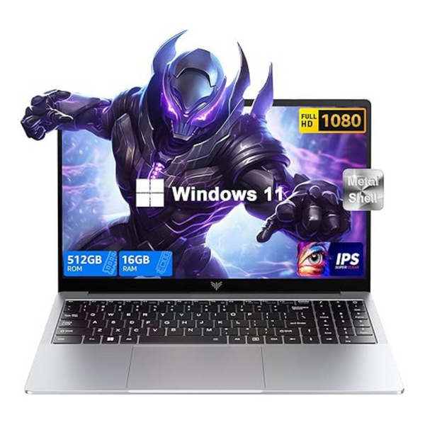 Kaigerr AX16 16" FHD Laptop (Mobile / 16GB RAM / 512GB SSD)