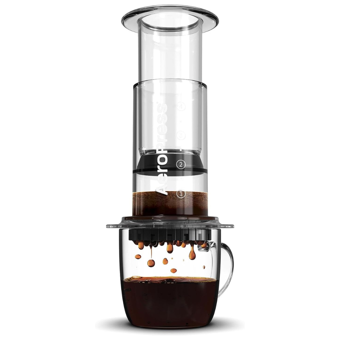 AeroPress 3 in 1 Clear Coffee Press (Various Colors)