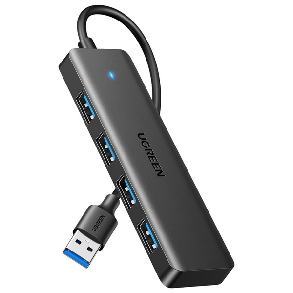 UGREEN 4-Ports USB-A Ultra-Slim USB 3.0 Hub Expander (0.5ft)