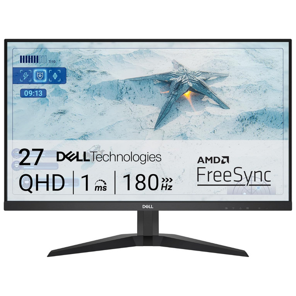 Dell G2725D 27" WQHD 180Hz 1ms IPS Freesync Gaming Monitor