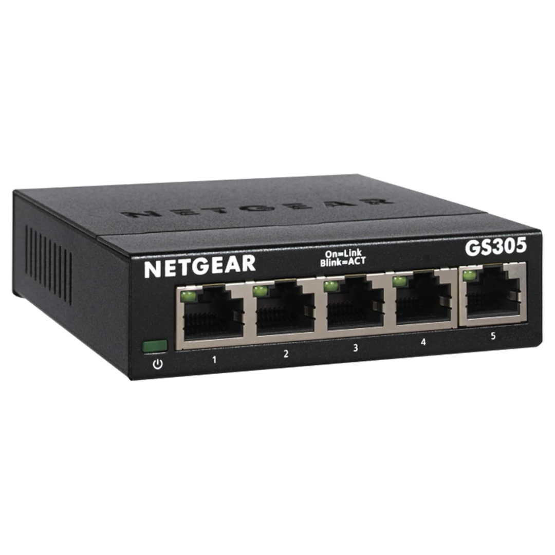 Netgear 5-Port Gigabit Ethernet Unmanaged Switch