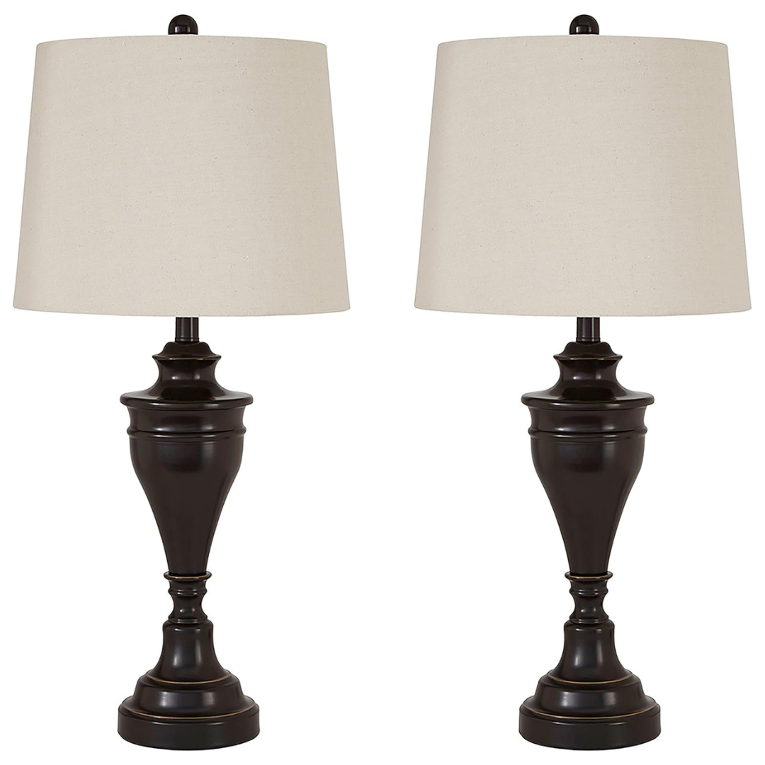 2-Count Signature Design By Ashley Darlita Traditional 29" Table Lamp