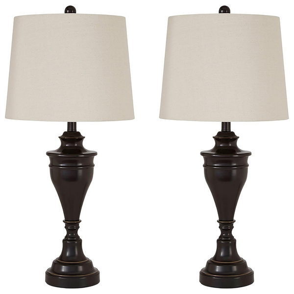 2-Count Signature Design By Ashley Darlita Traditional 29" Table Lamp