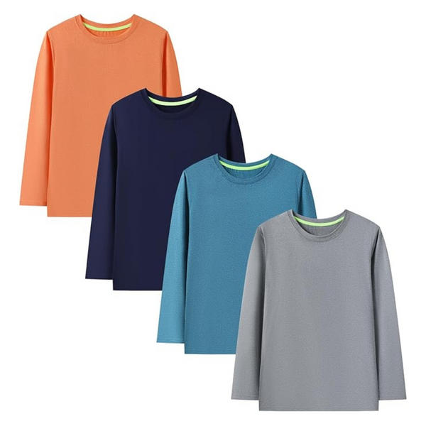 4 Pack Dry-Fit Moisture Wicking Tops T-Shirt