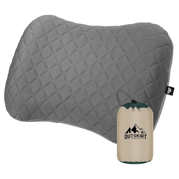 2-In-1 Inflatable Ergonomic & Lightweight Pillow