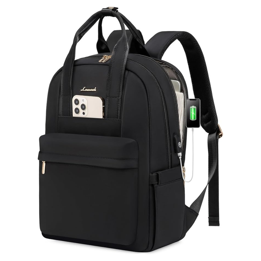 15.6 Inch Waterproof Laptop Backpack With USB Port