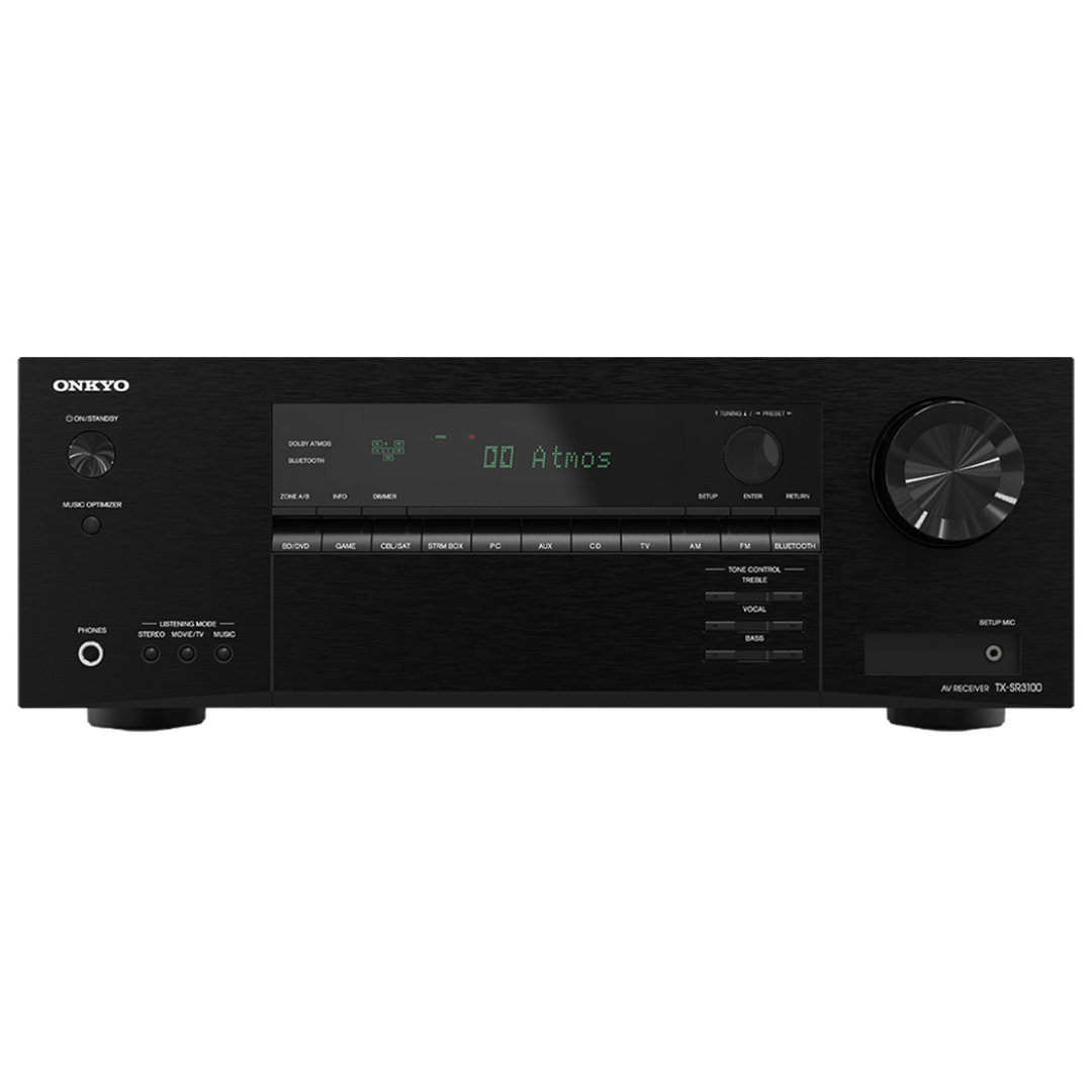 Onkyo TX-SR3100 5.2-Ch Receiver W/Bluetooth, Dolby Atmos & DTS-X