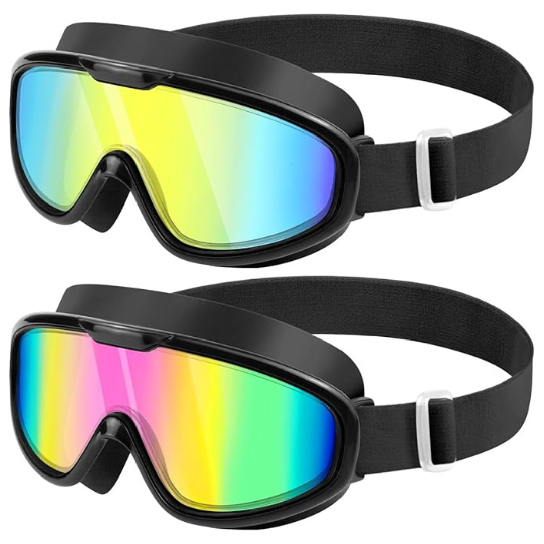 2-Pack Sliwo Anti-Fog & UV Protection Swim Goggles