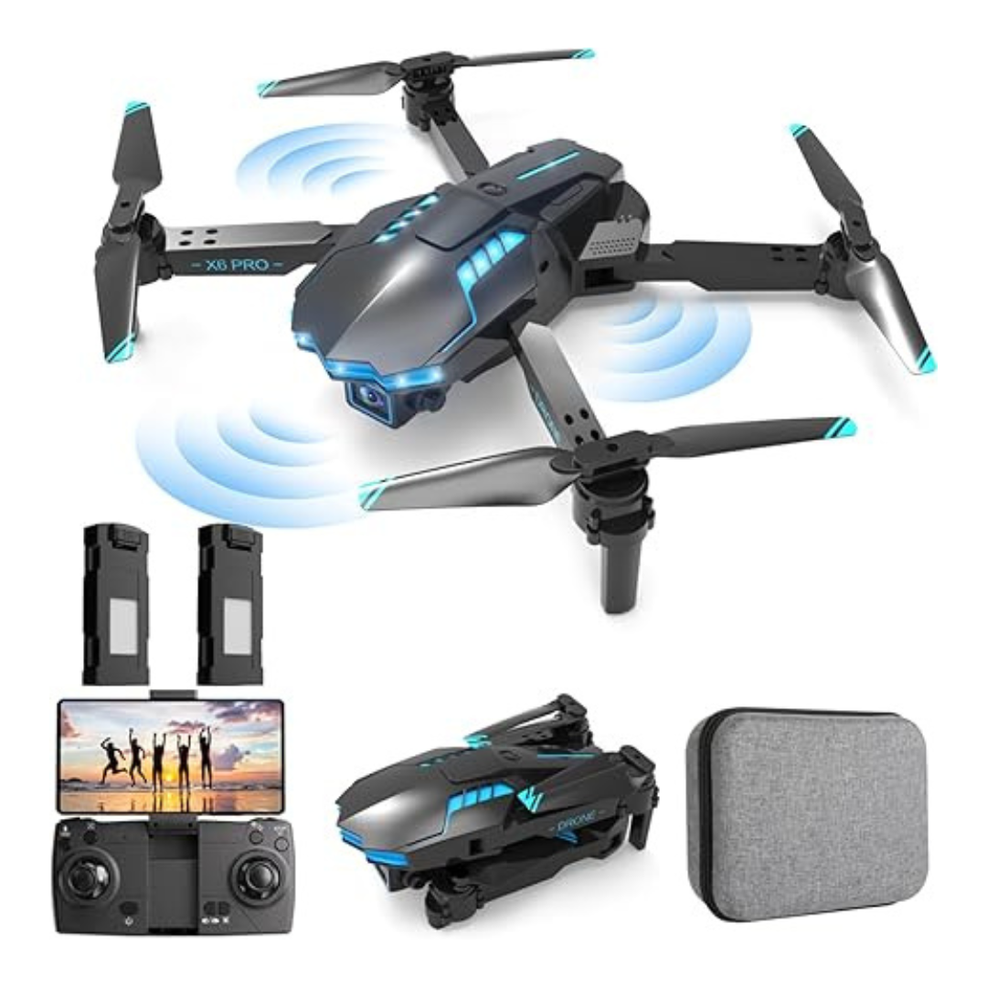 RC Quadcopter Foldable FPV Drone With 1080P Camera