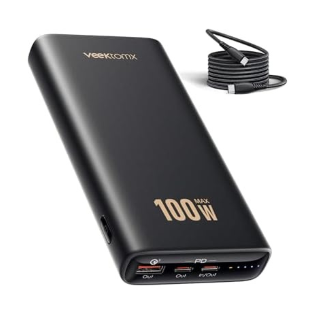 VEEKTOMX 20000mAh Fast Charging Portable Power Bank