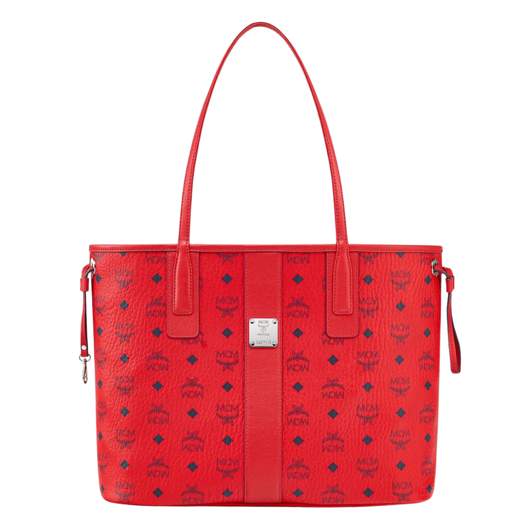 MCM Reversible Liz Shopper In Visetos