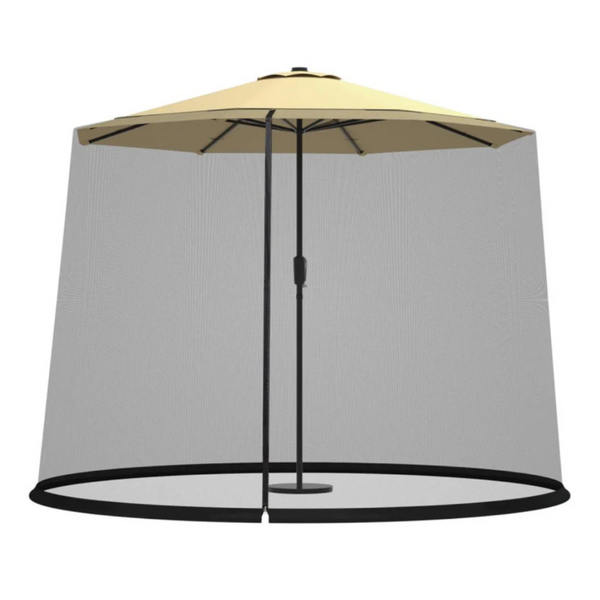 10ft Hivvago Outdoor Umbrella With Screen Mosquito Net