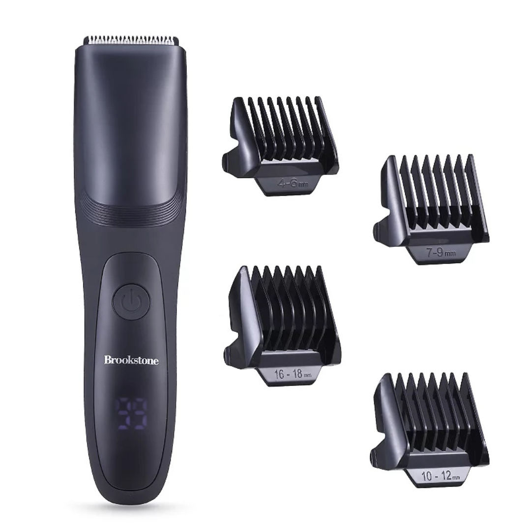 Brookstone Cordless Rechargeable Men's Electric Hair Trimmer