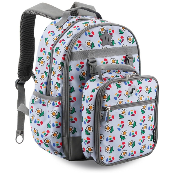 J World New York Unisex Kid's Duet Backpack With Lunch Bag Set