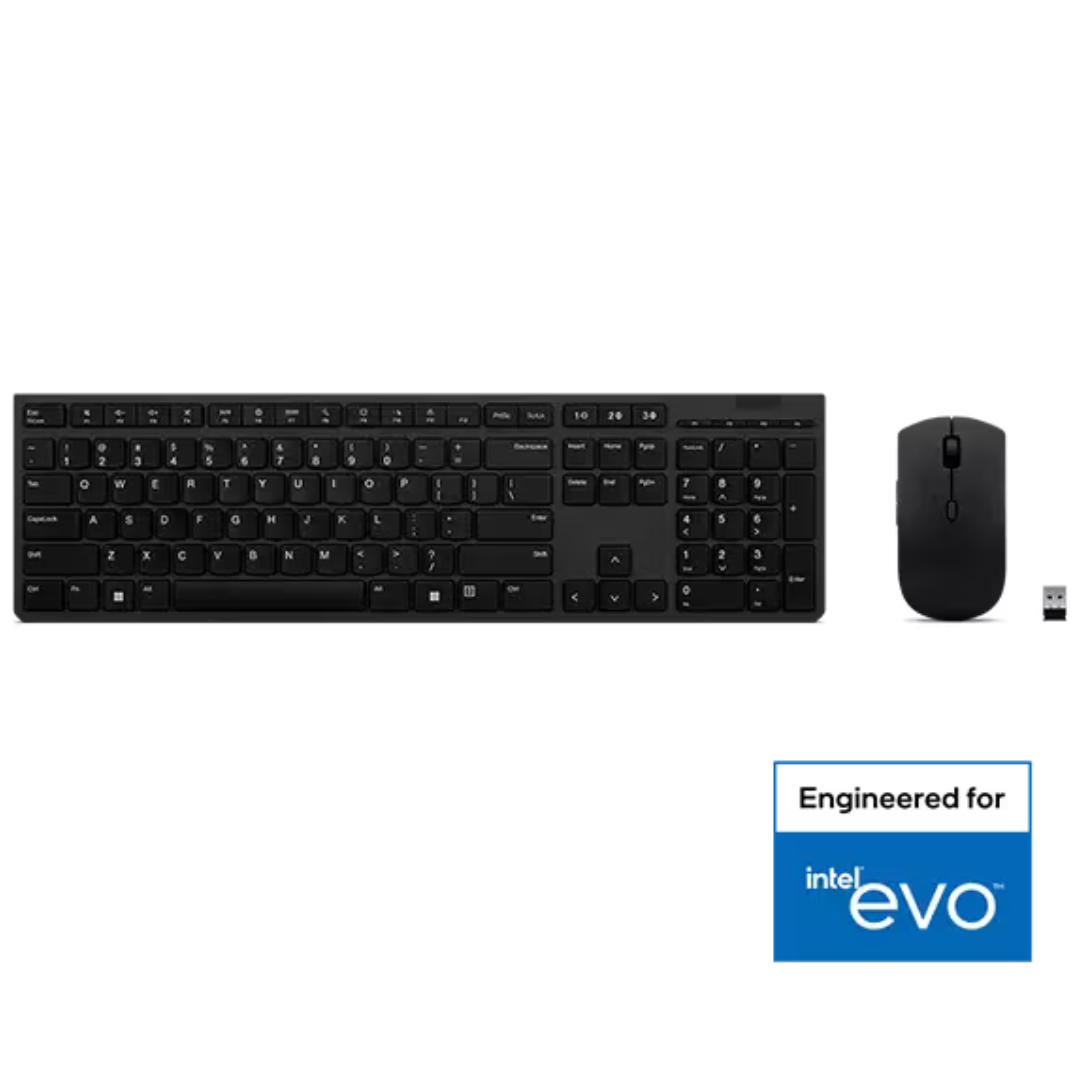 Lenovo Professional Wireless Rechargeable Keyboard And Mouse Combo