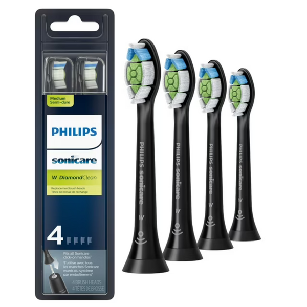 4-Count Philips Sonicare W DiamondClean Toothbrush Heads