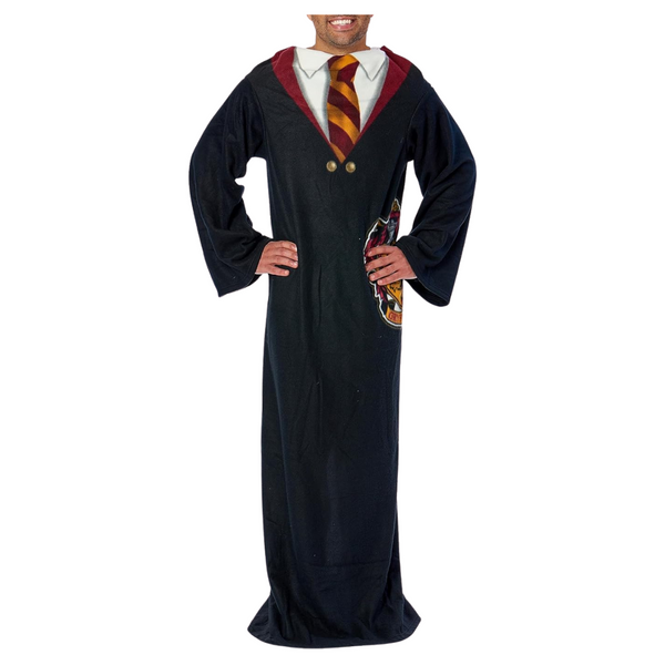 Northwest Harry Potter 48" x 71" Comfy Throw Blanket w/ Sleeves