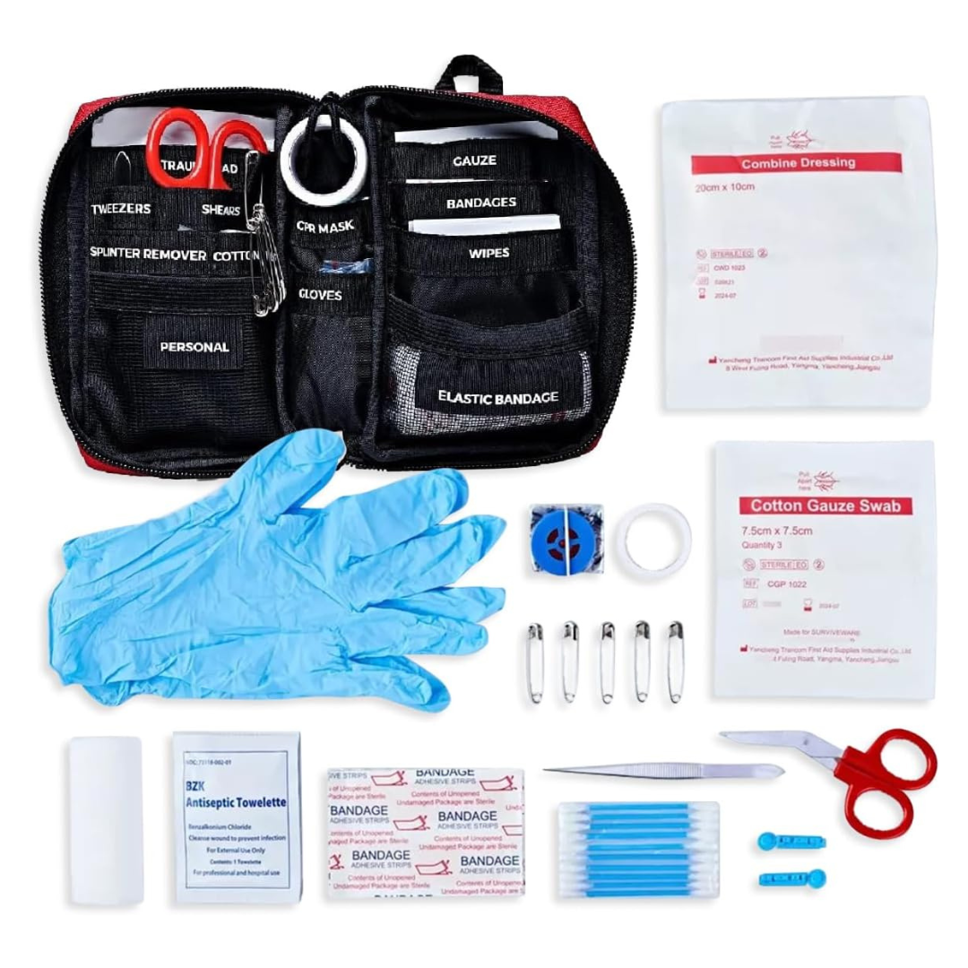 51-Piece Comprehensive Premium Survival First Aid Kit