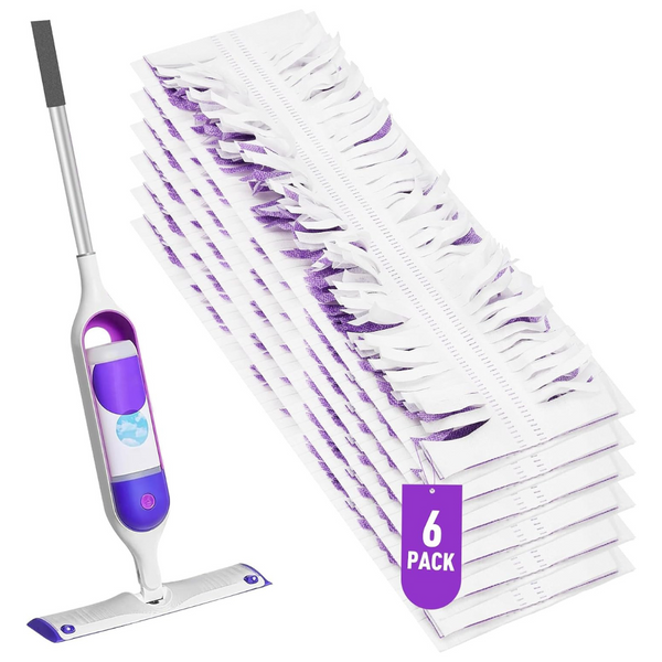 6-Count Swiffer Power Mop Pads For Swiffer