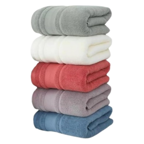 5 Pack Soft Absorbent Quick Dry Hand Towels (Various)