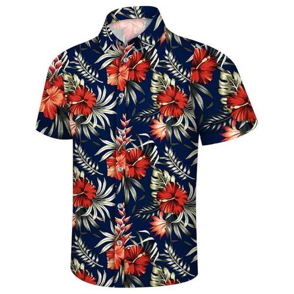 Men's Hawaiian Floral Tropical Shirts