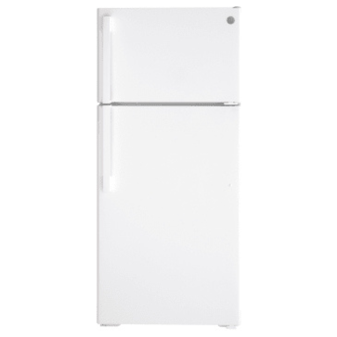 GE 16.6 Cu. Ft. Top-Freezer Refrigerator With LED Interior Lighting