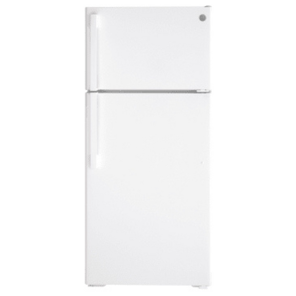 GE 16.6 Cu. Ft. Top-Freezer Refrigerator With LED Interior Lighting