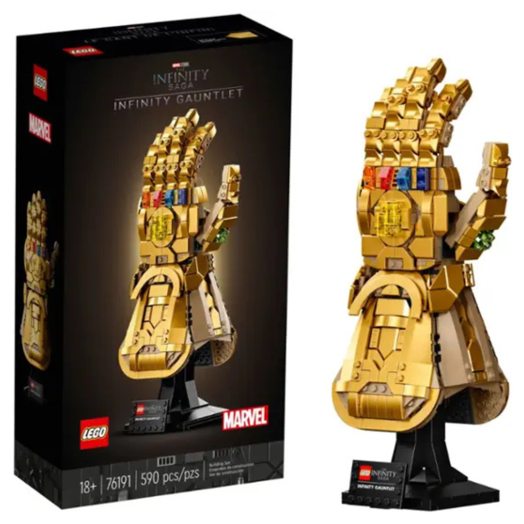 LEGO Marvel Infinity Gauntlet 76191 Collectible Building Kit (590-Pieces)